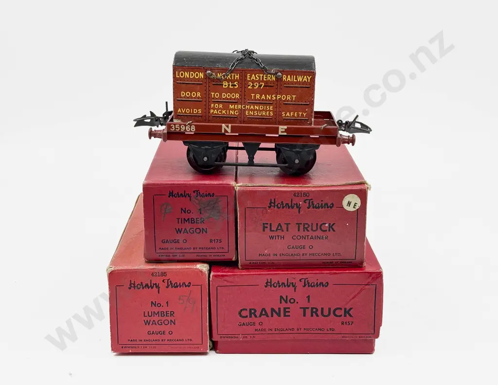 Hornby Boxed Four Rolling Stock Wagons Image 1++