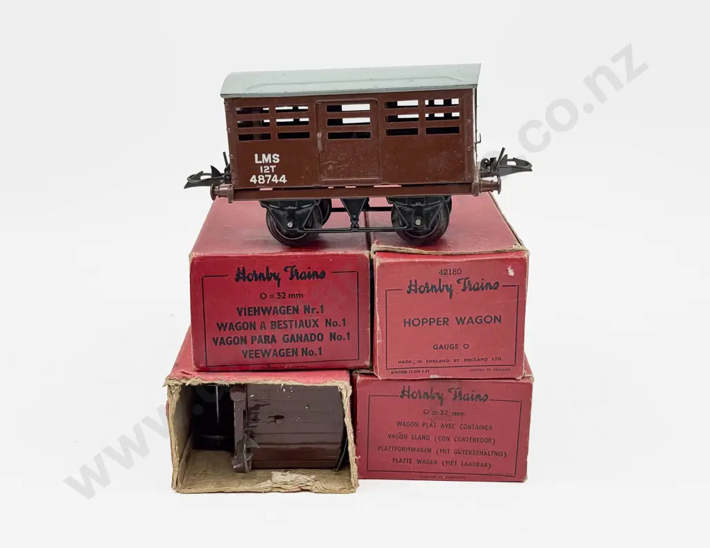 Hornby Boxed Four Rolling Stock Wagons Image 1++