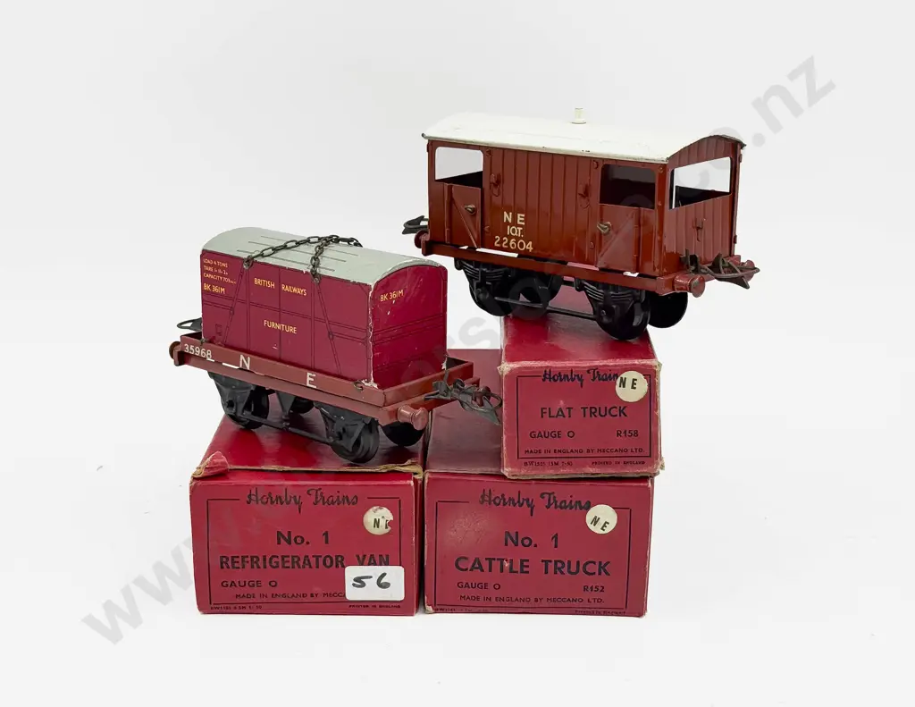 Hornby Boxed Five Rolling Stock Wagons Image 1++