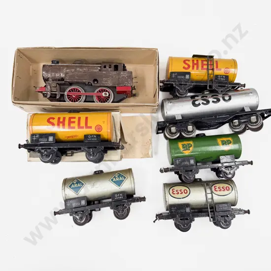 Fleischmann US Zone Germany Five Rolling Stock Wagons