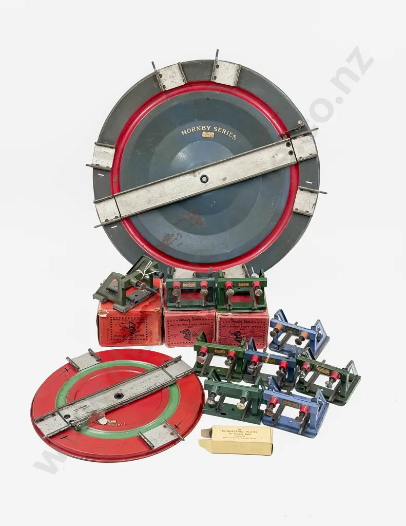 Hornby Series No1 & No2 Turntables with Spring Buffer Stop x9 Image 1++