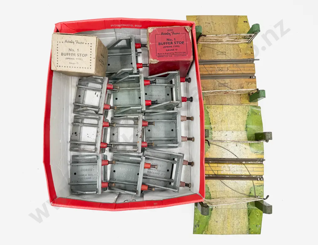 Hornby Level Crossing x2 and No1 Buffer Stop x 12 Image 1++