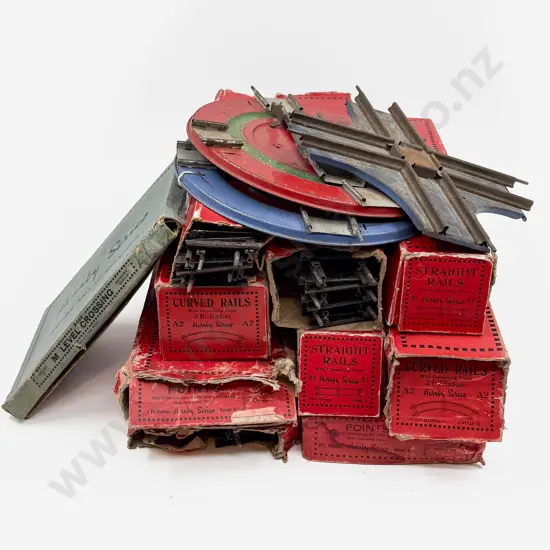 Qty Part Boxed Early Hornby Series Track Points and Turntables