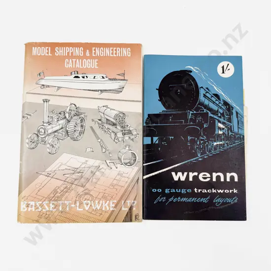 C1954 Bassett-Lowke Model Shipping & Engineering Catalogue with 1959 Wrenn Catalogue