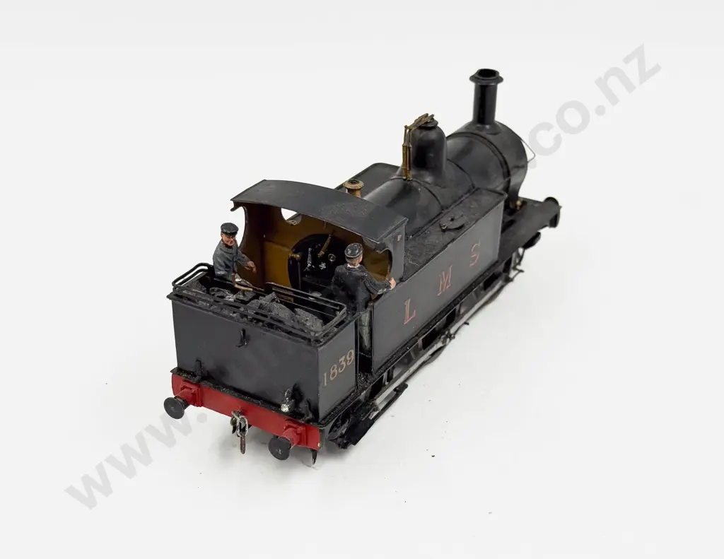 C1984 Slaters Plastikard Ltd Brass Kit Constructed T0-6-0 LMS 1839 Locomotive Image 1++