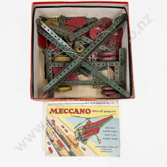 Small Qty Vintage Meccano