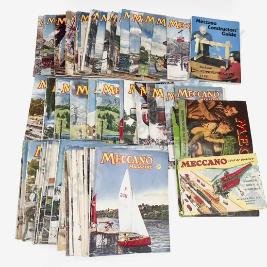 Meccano Magazines and Instruction Booklets