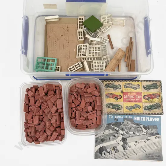 J W Spear & Sons Ltd England Brickplayer - The Bricks and Mortar Building Kit