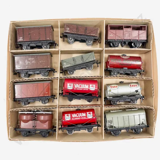 Hornby Dublo Twelve Rolling Stock Wagons