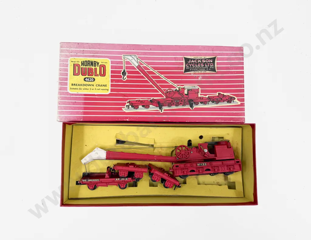 Hornby Dublo Boxed 4620 Breakdown Crane Image 1++