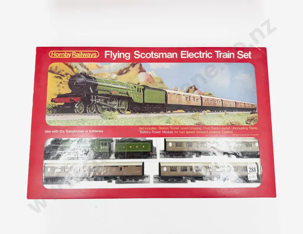 Hornby Boxed R549 Flying Scotsman Electric Train Set Image 1++