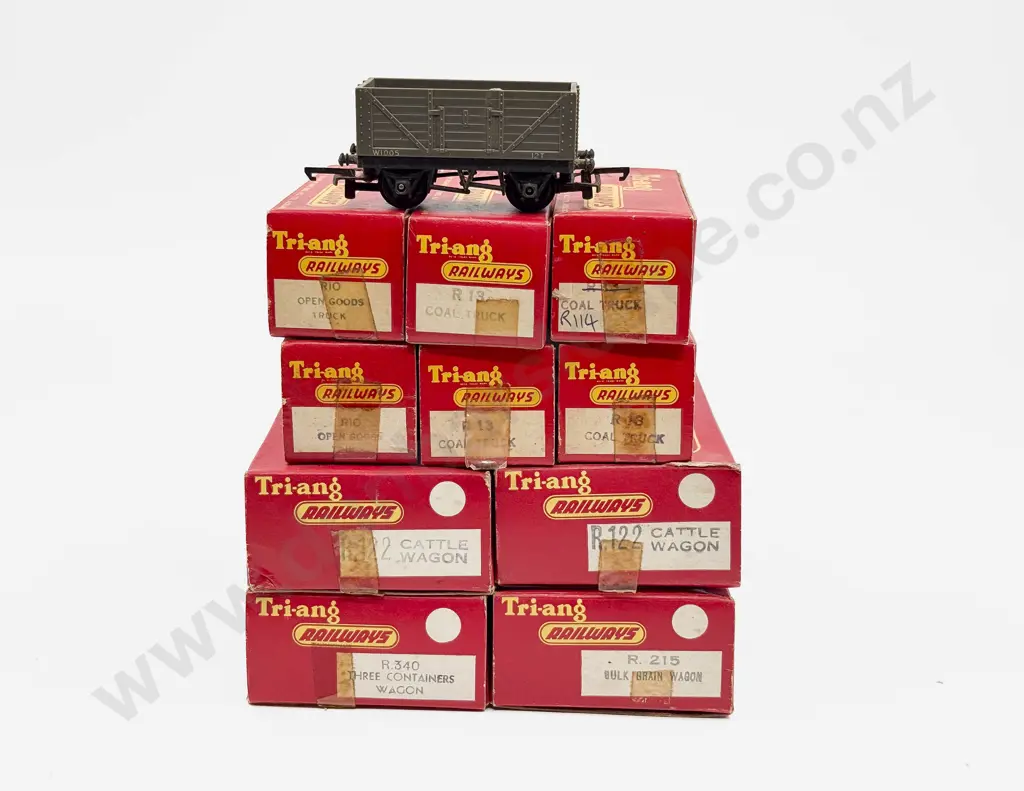 Triang Railways Boxed Ten Rolling Stock Wagons Image 1++
