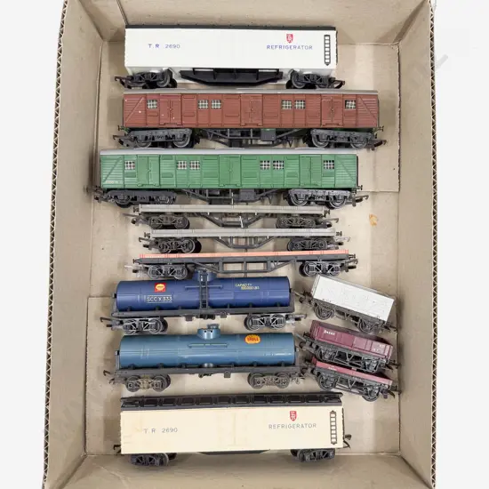 Triang Railways Twelve Rolling Stock Wagons