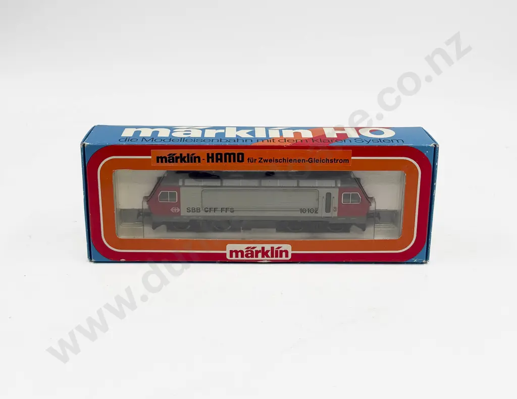 Marklin Hamo HO Gauge As New 8323 SBB Re 4/4 Grey-Red Electric Locomotive Image 1++