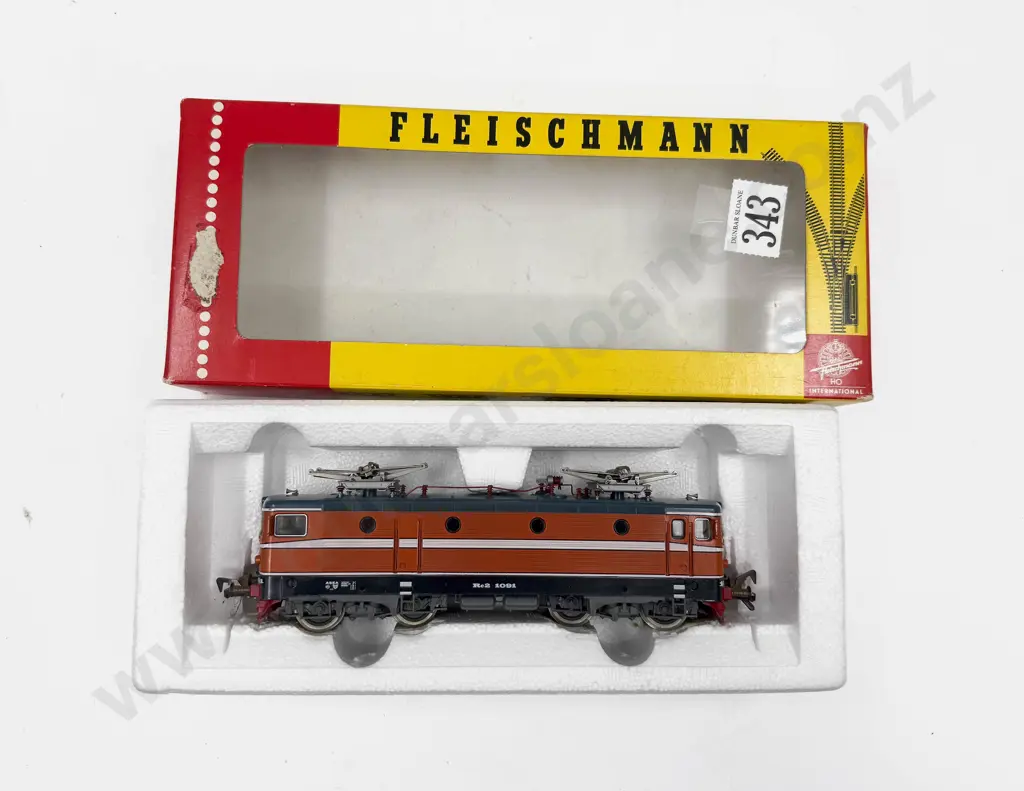 Fleischmann HO Gauge As New 4365 Rc2 1091 Electric Locomotive Image 1++