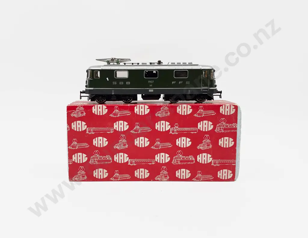 HAG HO Gauge As New Re 4/411 SBB FFS '111107' Electric Locomotive Image 1++