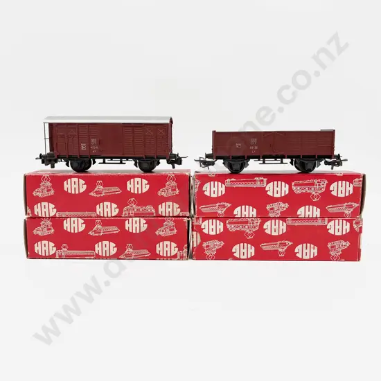 HAG HO Gauge As New SBB CFF Swiss Railway Four Rolling Stock Wagons