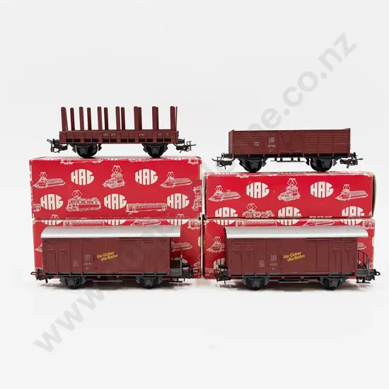 HAG HO Gauge As New SBB CFF Swiss Railway Four Rolling Stock Wagons