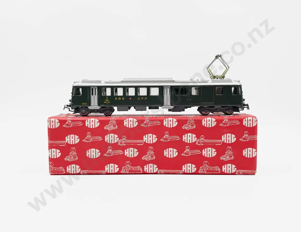HAG HO Gauge As New Rbe 4/4 SBB CFF '1408' Electric Locomotive Image 1++