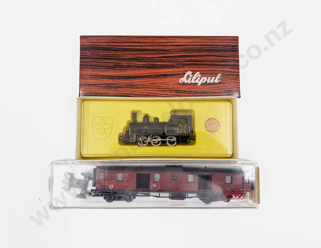 Liliput HO Gauge As New 107-50 4-6-0 Class 60 Steam Locomotive & Tender Image 1++