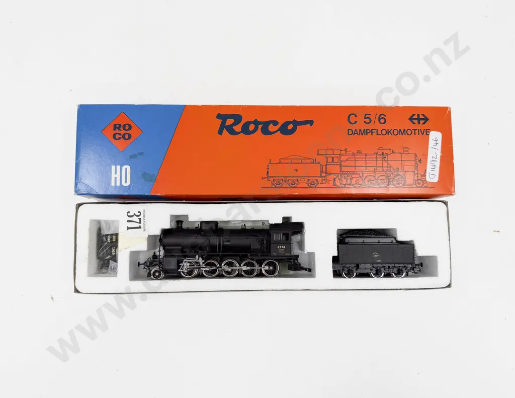 Roco HO Gauge As New 04111A Swiss Railways C5/6 2-10-0 Steam Locomotive Image 1++