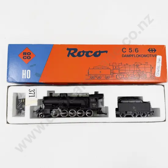 Roco HO Gauge As New 04111A Swiss Railways C5/6 2-10-0 Steam Locomotive
