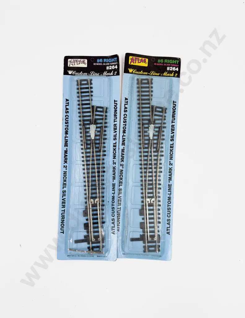 Altas HO 12 As New Long Length Track Pieces with Packeted Left and Right Turnouts Image 1++
