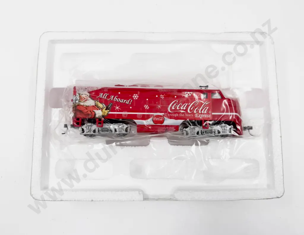 Bachmann/Hawthorne Village HO As New Coca Cola Thru The Years Train Set Image 1++