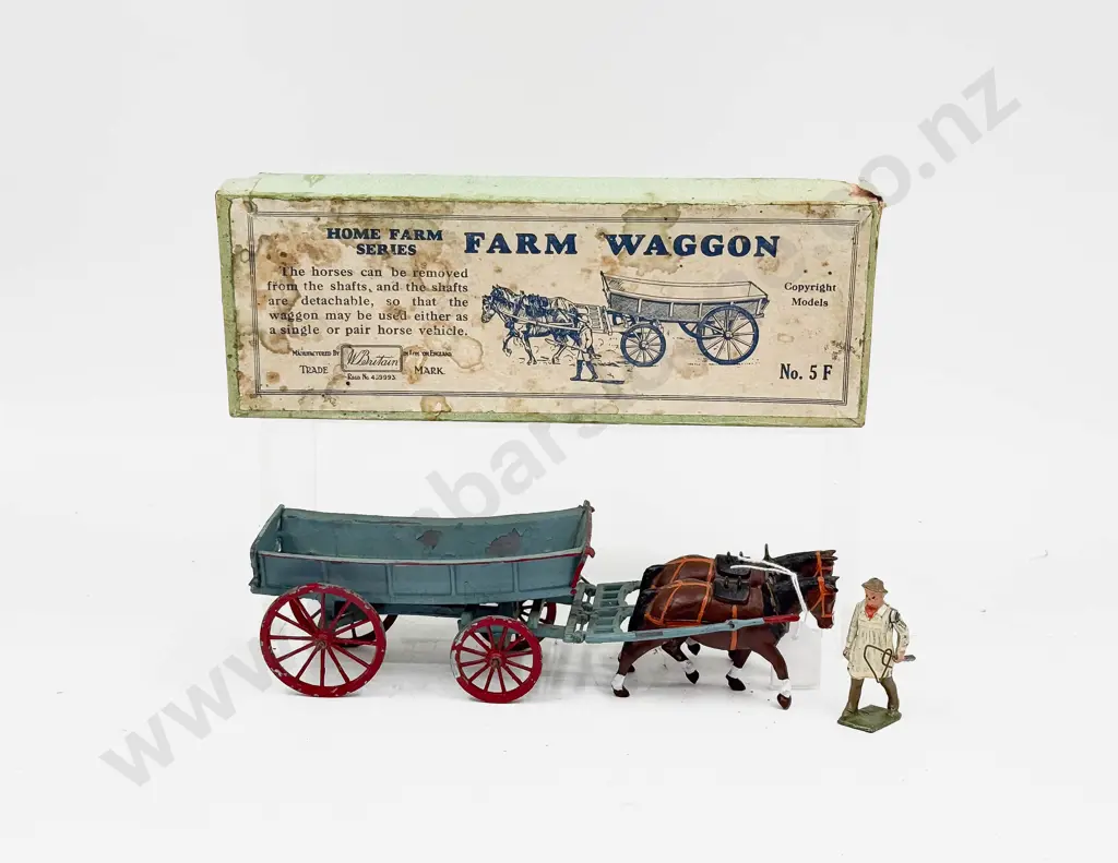 Britains Boxed Home Series 5F Farm Wagon Image 1++