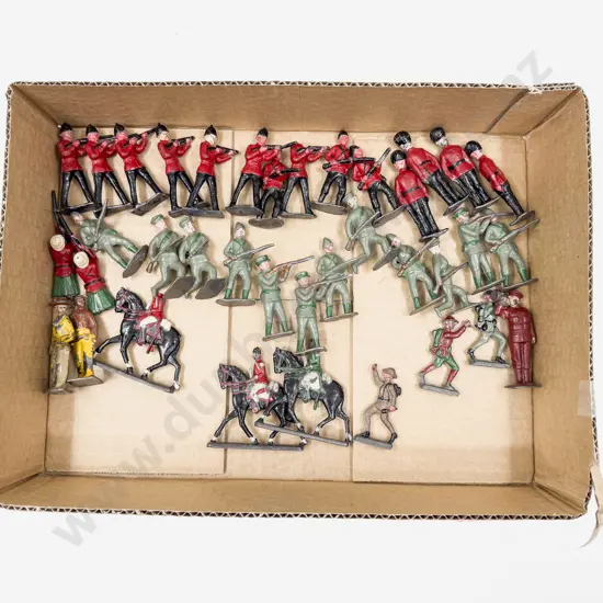 Collection Early C20th Diecast Soldiers