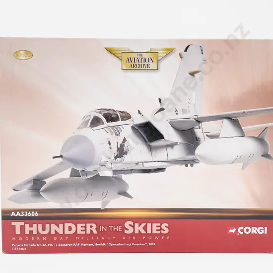 Boxed Corgi Aviation Archive AA33606 Thunder in the Skies Panavia Tornado GR.4A No13 Sqn RAF