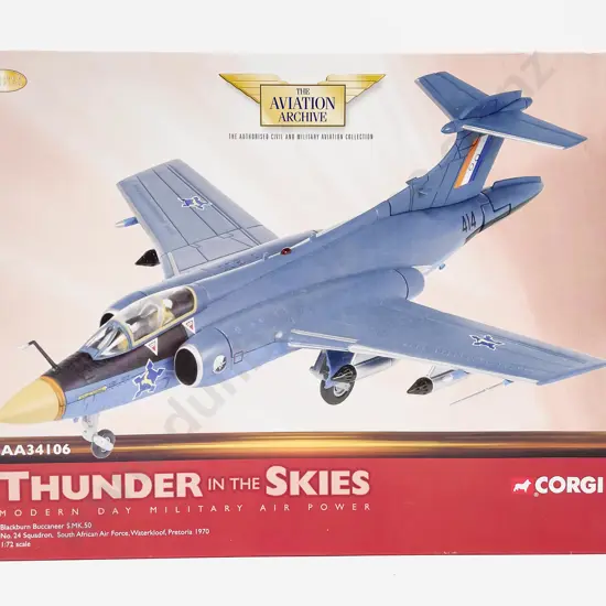 Boxed Corgi Aviation Archive AA34106 Thunder in the Skies Blackburn Buccaneer S.MK.50 No.24 Sqn