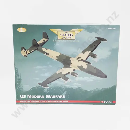 Boxed Corgi Aviation Archive AA35103 US Modern Warfare Lockheed Super Constellation EC-121R - 21484 USAF Korat RTAFB