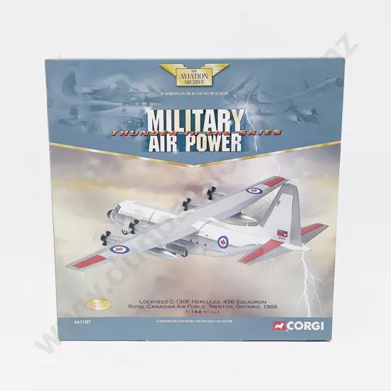 Boxed Corgi Aviation Archive AA31307 Lockheed C 130E Hercules 436 Sqn Royal Canadian AIr Force