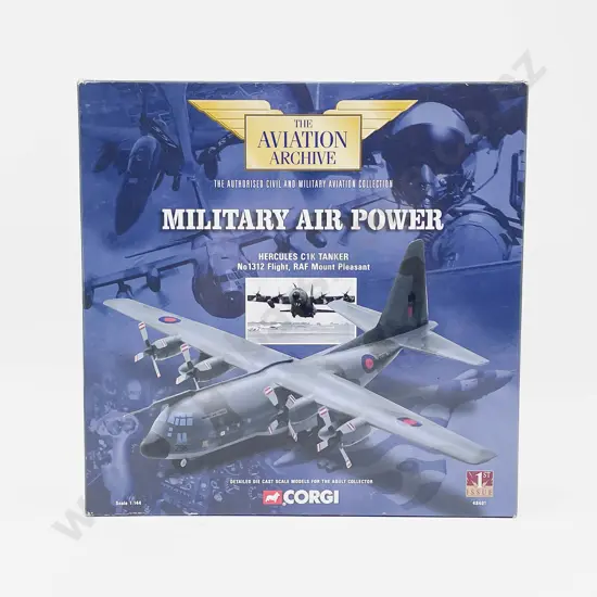 Boxed Corgi Aviation Archive 48401 Military Air Power Hercules C1K Tanker No1312 Flight