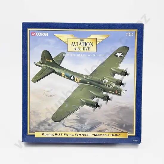Boxed Corgi Aviation Archive AA31104 Civil and Military Boeing B-17 Flying Fortress 'Memphis Belle'