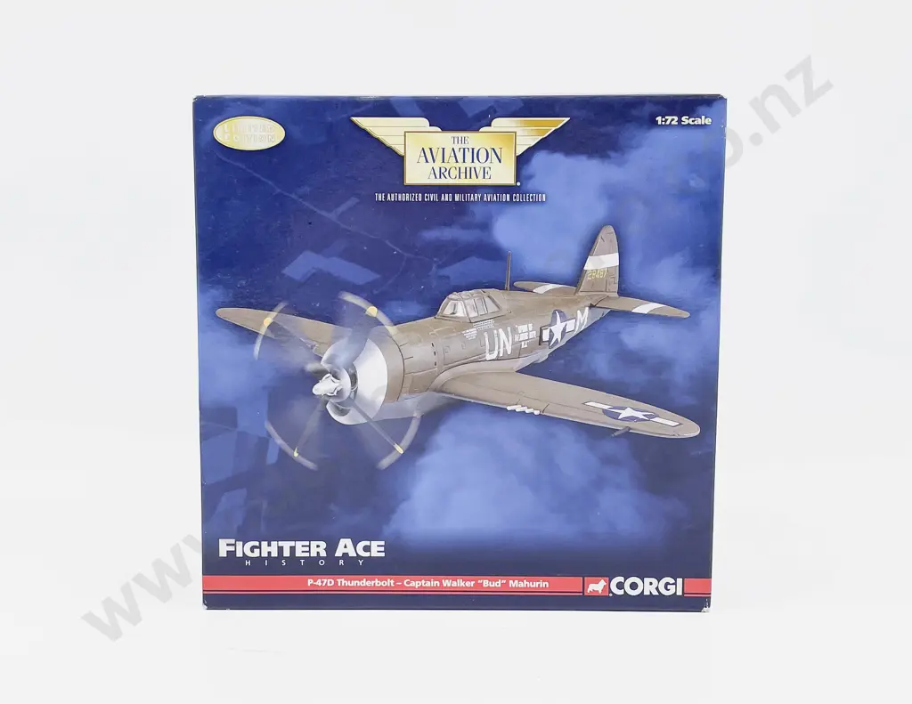 Boxed Corgi Aviation Archive US33815 Fighter Ace P-47D Thunderbolt Image 1++