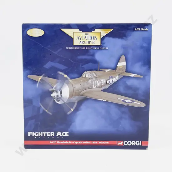 Boxed Corgi Aviation Archive US33815 Fighter Ace P-47D Thunderbolt