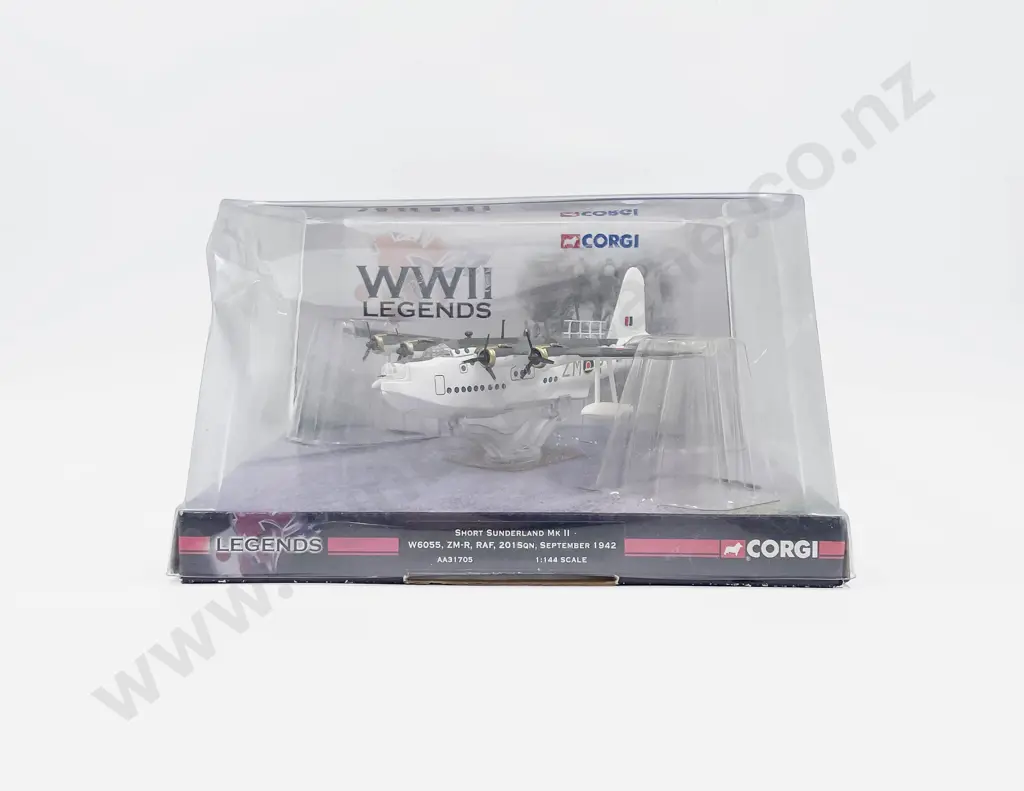 Boxed Corgi Aviation Archive WWII Legends AA31705 Short Sunderland MKII Image 1++