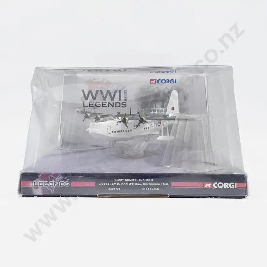 Boxed Corgi Aviation Archive WWII Legends AA31705 Short Sunderland MKII