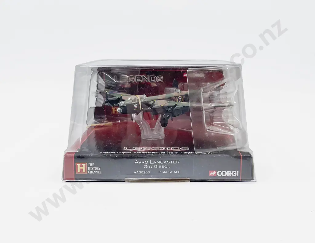 Boxed Corgi AA30203 WWII Legends Avro Lancaster Guy Gibson Image 1++