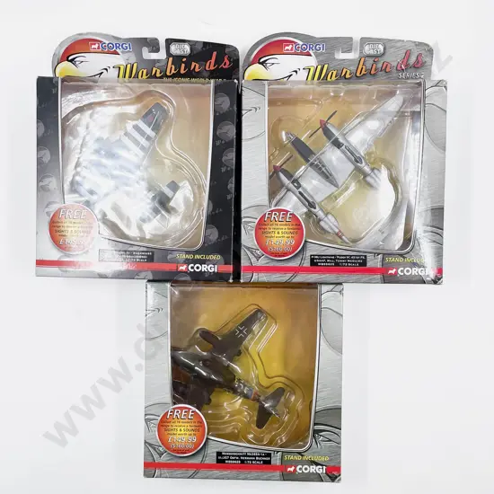 Three Boxed Corgi Warbirds