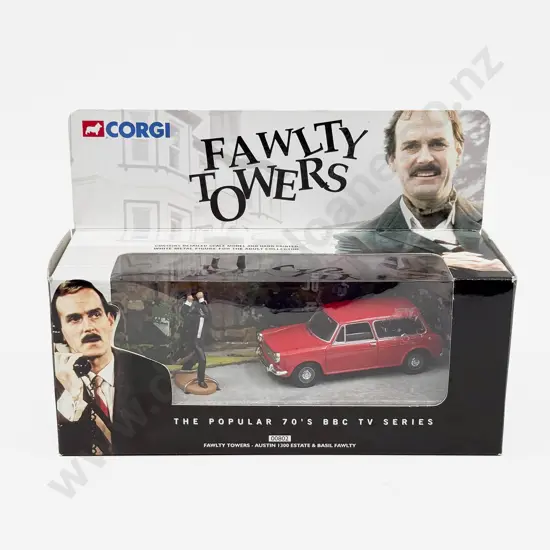 Corgi Boxed Fawlty Towers Austin 1300 Estate & Basil Fawlty