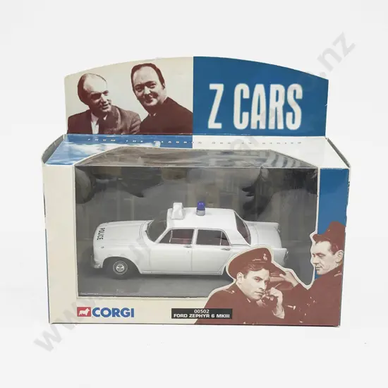 Corgi Boxed Z Cars Ford Zephyr 6 MKIII