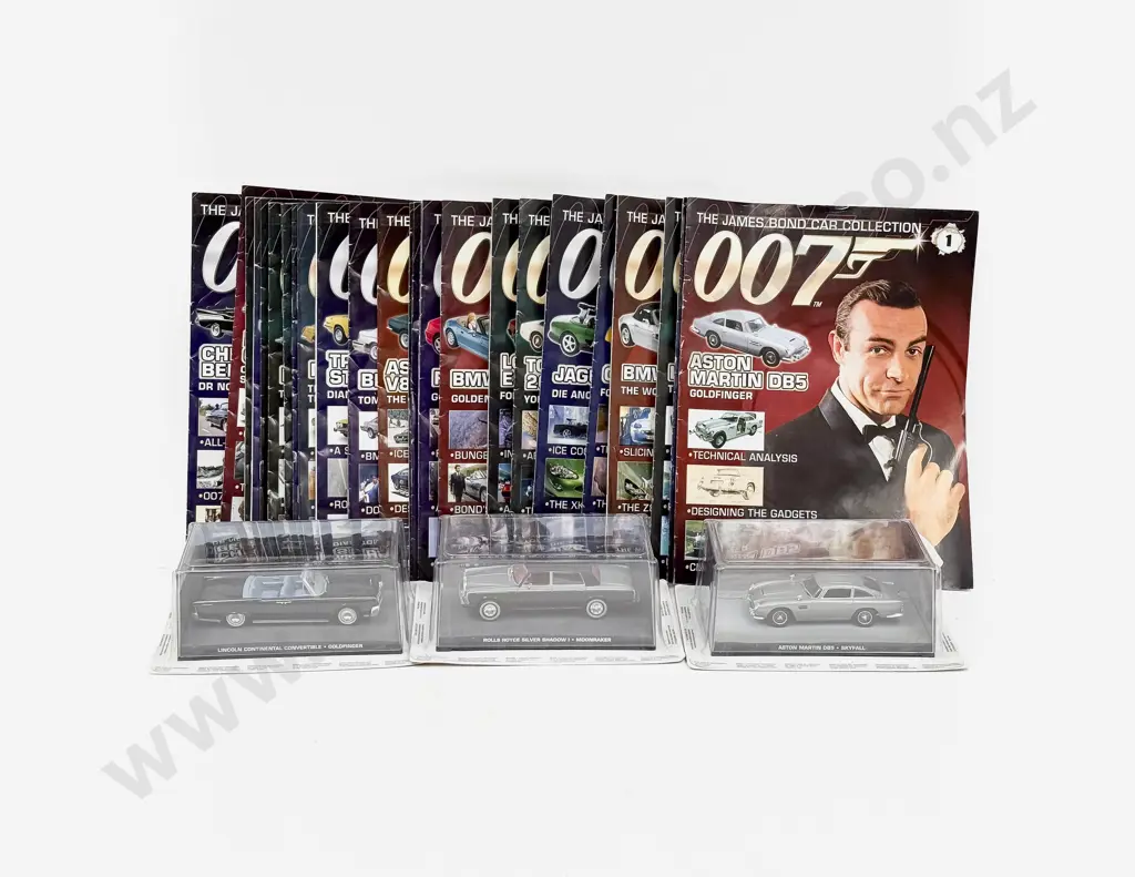 The James Bond Car Collection Complete Image 1++