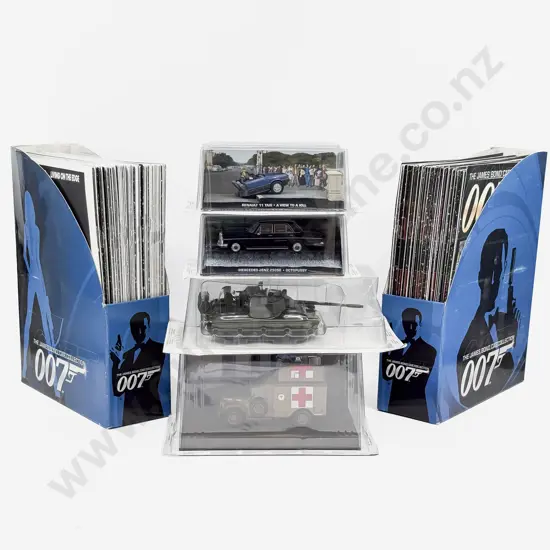 The James Bond Car Collection Complete