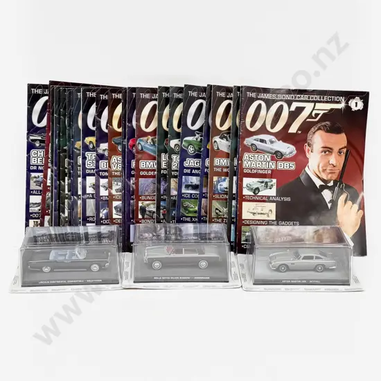 The James Bond Car Collection Complete