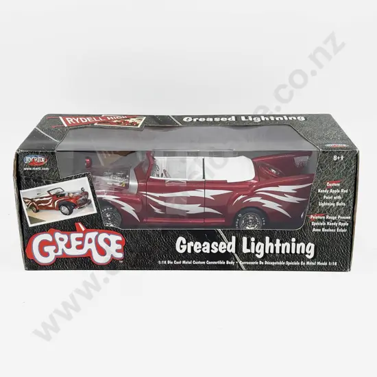 Boxed Joyride 1:18 Scale Grease - Greased Lightning