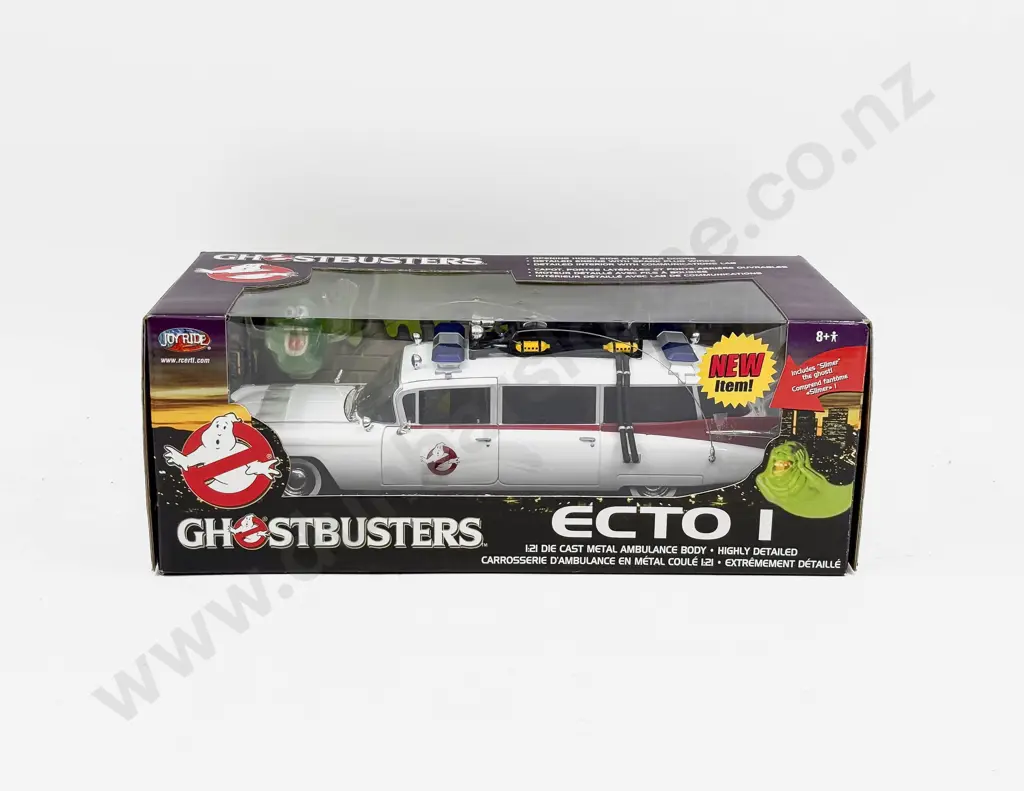 Boxed Joyride 1:18 Scale Ghostbusters ECTO I Image 1++