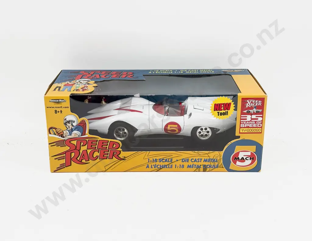 Boxed Ertl American Muscle 1:18 Scale Speed Racer Image 1++
